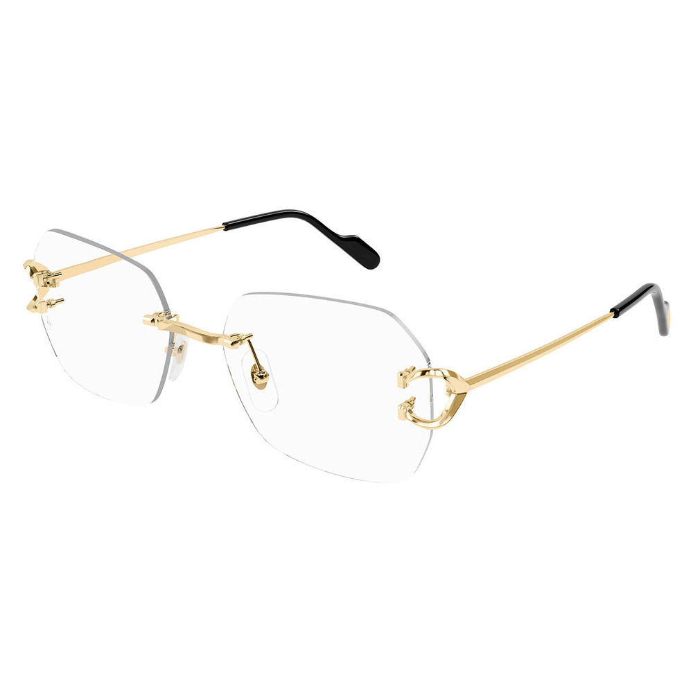 Cartier CT0416o Eyeglasses Gold Metal